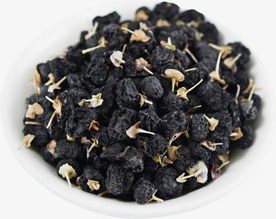 黑枸杞青海产地免抠