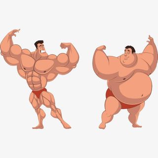 胖瘦的比较免抠