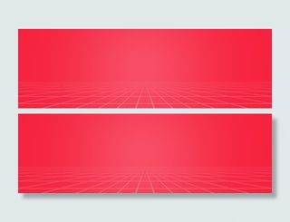 大红，透视，网格，中国红，国潮，中国风高清