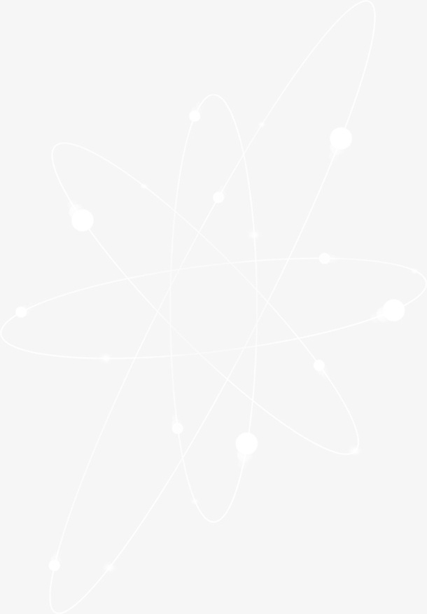 科技漂浮 透明 装饰 商业 金免抠