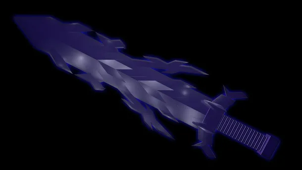 C4D暗色调魔剑免抠