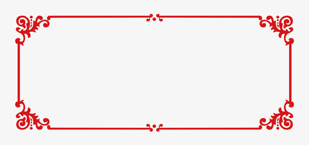 中国风边框矢量图免抠