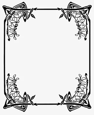 复古边框免抠