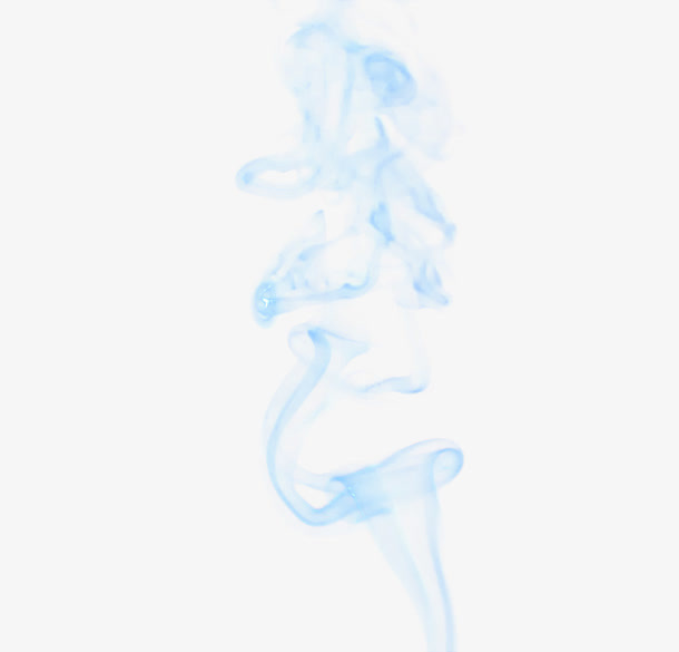 白色烟雾云雾图片  蓝色虚幻烟雾免抠