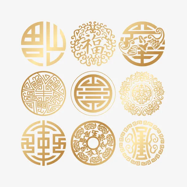 传统金福免抠