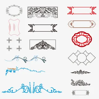 个性边框免抠