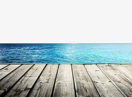 海上木桥免抠