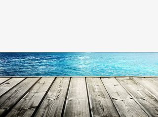 海上木桥免抠