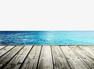 海上木桥免抠