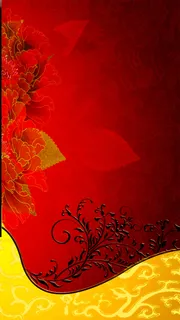中秋中国红H5背景高清 中秋中国红H5背景高清