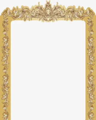 香槟色大气高贵展示区免抠