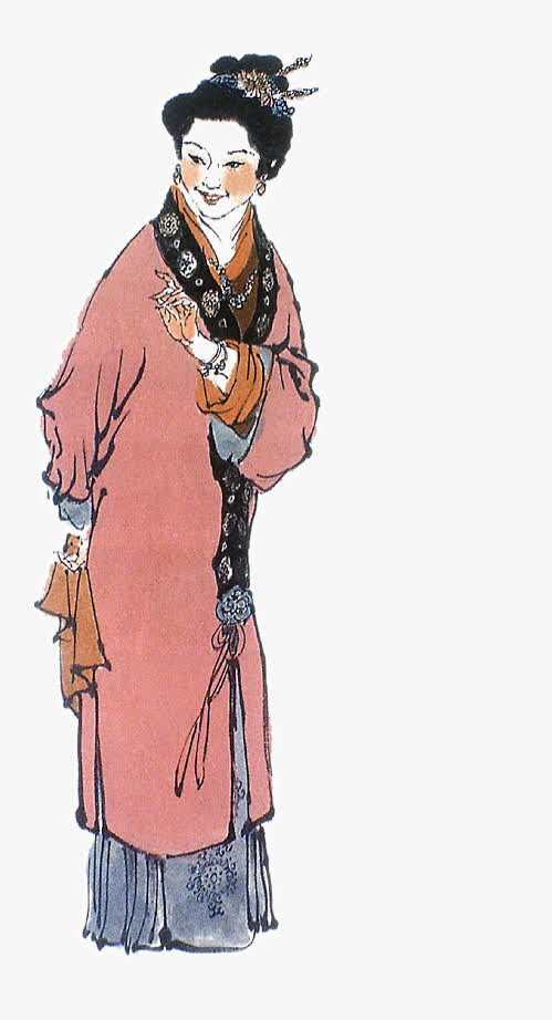 写意人物免抠