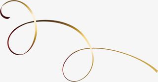 金色线条护肤宣传彩页免抠