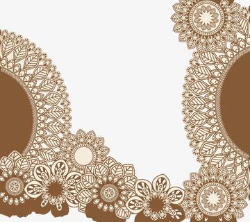 古典花纹底纹素材免抠