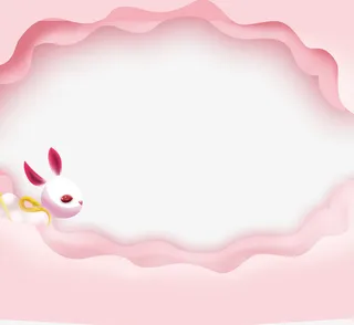 节日立体剪纸装饰免抠