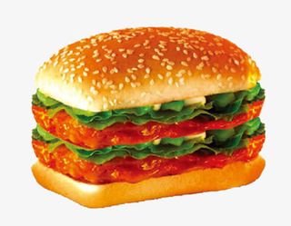 双层板烧堡免抠