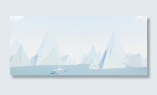 创意立体的折纸背景高清