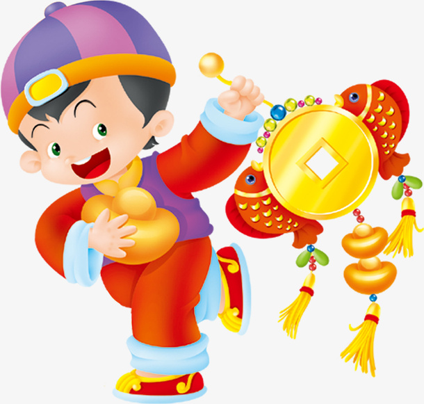 节日红色喜庆素材1免抠