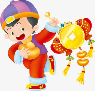 节日红色喜庆素材1免抠