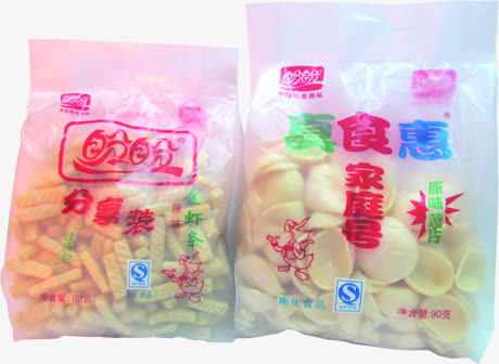 春天超市促销虾条免抠