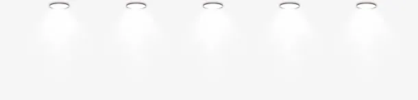 白色舞台灯光效果图免抠