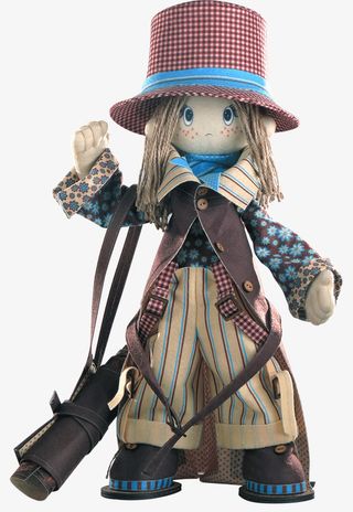 复古布偶娃娃免抠