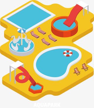 娱乐设施矢量图免抠