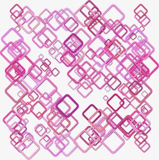 粉色矩形框免抠