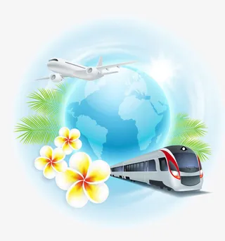 夏天装饰品酷炫素材免抠免抠