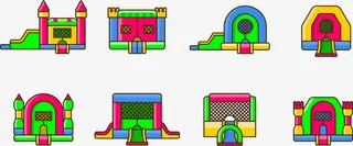 矢量图欢快的玩乐免抠