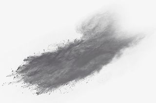 烟雾水墨喷溅泼墨粒子装饰免抠