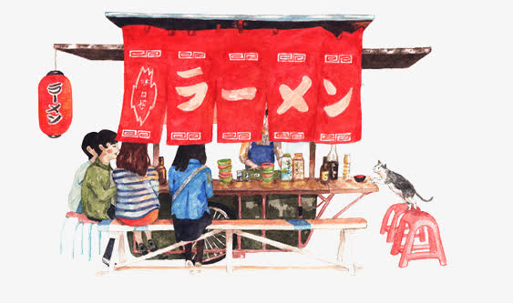 街边小摊免抠