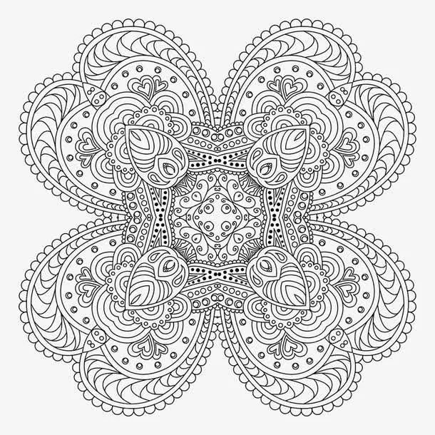 花纹图案免抠