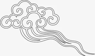 底纹素材祥云图片素材 中国风祥免抠