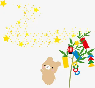 漫天星星和爆竹免抠