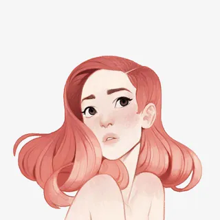 女孩漫画插画免抠 女孩漫画插画免抠