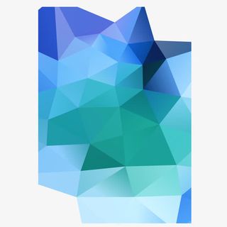 不规则画册底纹矢量蓝色渐变免抠