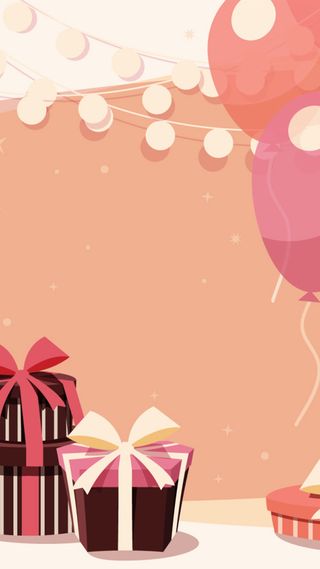 可爱生日快乐H5图高清