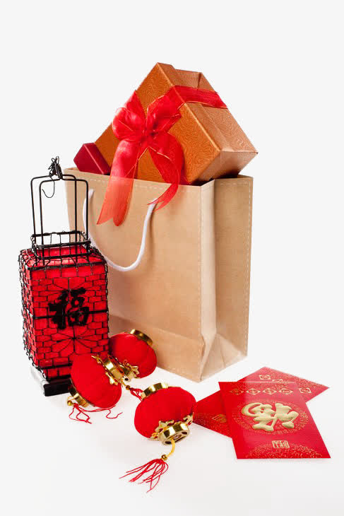灯笼年货免抠