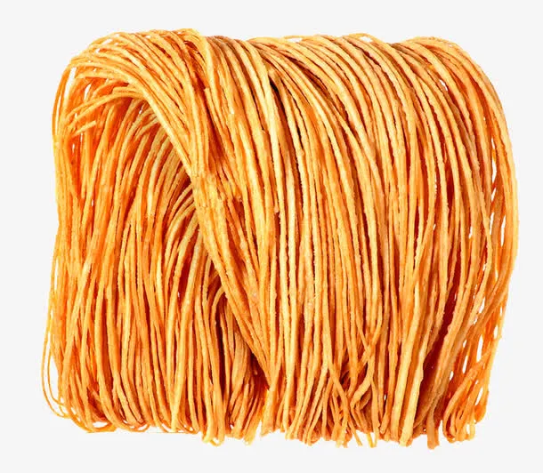 一扎金丝馓子免抠