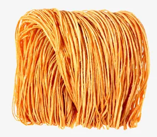 一扎金丝馓子免抠