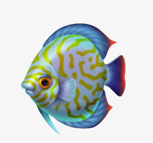 手绘鱼免抠
