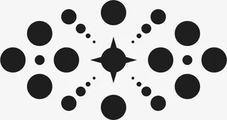 点线面构图底纹角花素材免抠