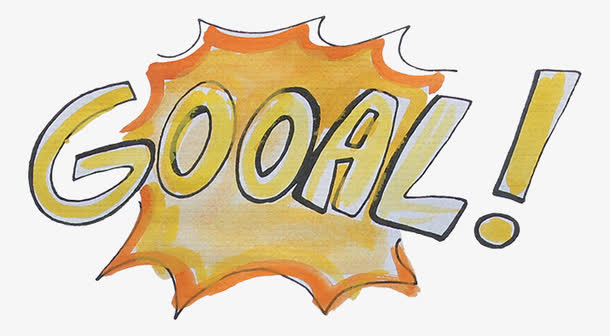 GOOAL创意字免抠