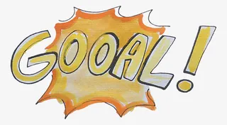 GOOAL创意字免抠
