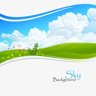 蓝天白云旅游首选免抠