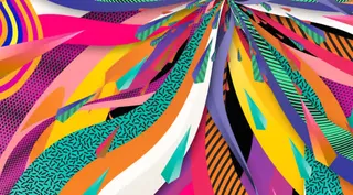 彩色抽象纹理底纹免抠