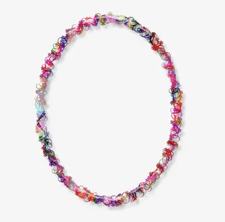 多色绳子装饰边框免抠