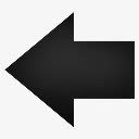 左箭头符号 icon免抠