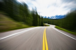 美丽的道路马路景色免抠背景摄影风景元素